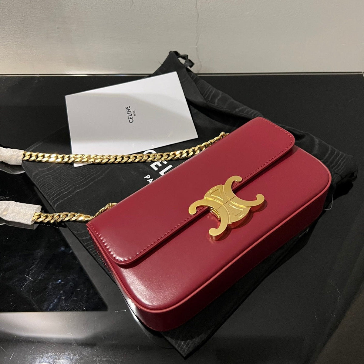 CLASSIC TRI*MPHE 20 RED CALFSKIN