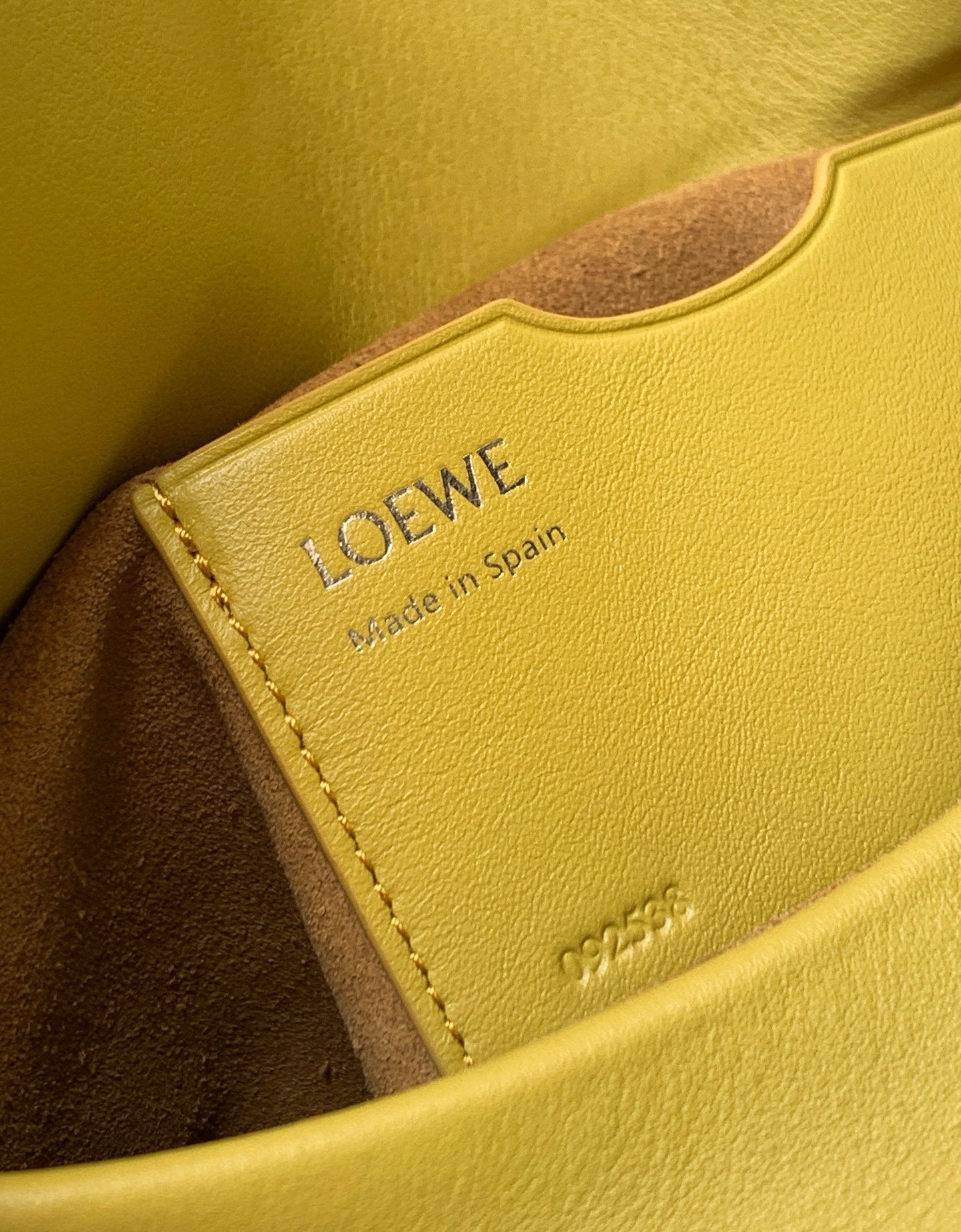 Loewe Ola Handbag Medium 26cm in Olive Green Silver Calfskin 274226