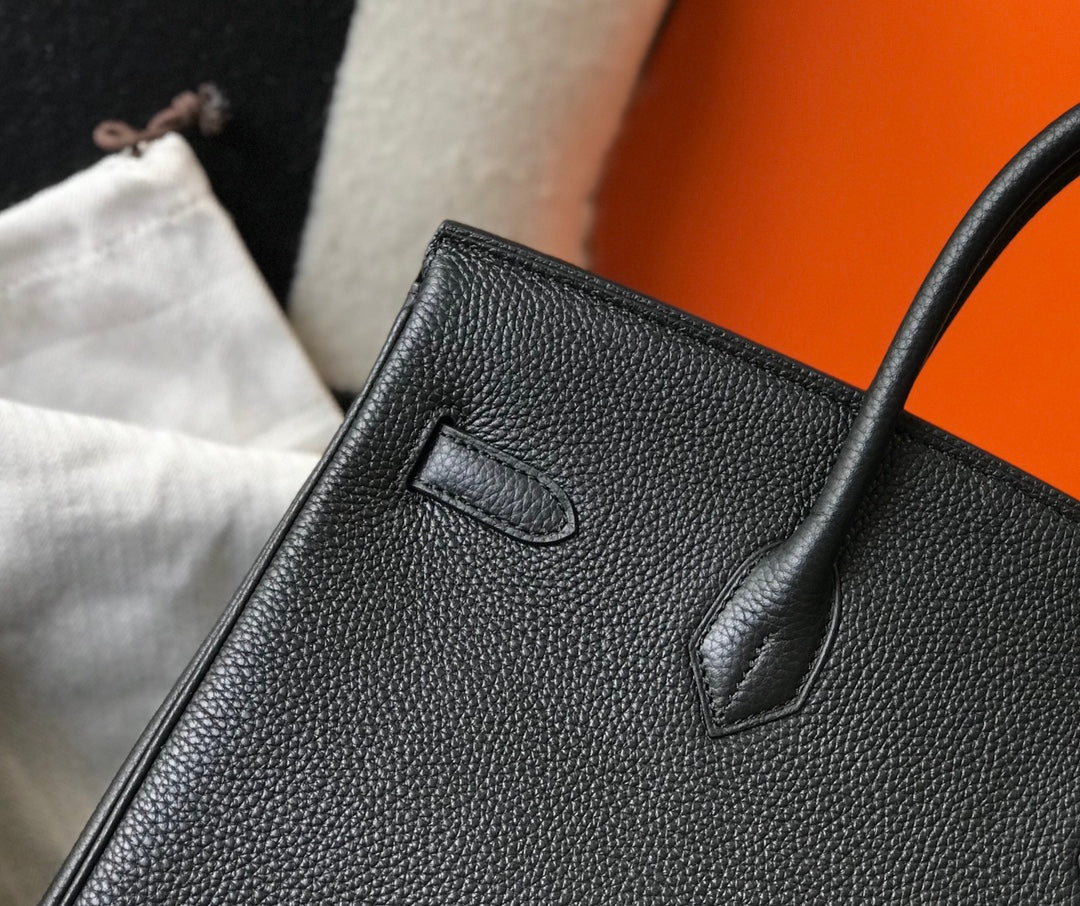HM BIRKIN 30CM BLACK TOGO LEATHER GOLD HARDWARE