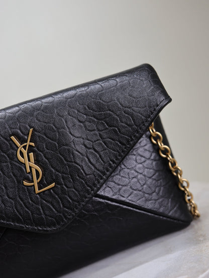 Cassandre Mini Bag 19cm Black Lambskin GHW