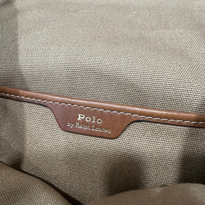 Polo Ralph Lauren Leather Suede Backpack 36 Brown