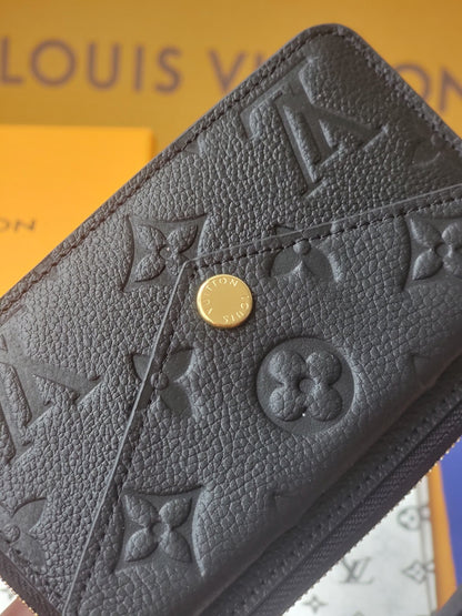 LV Recto Verso Card Holder Black Monogram Canvas 274739