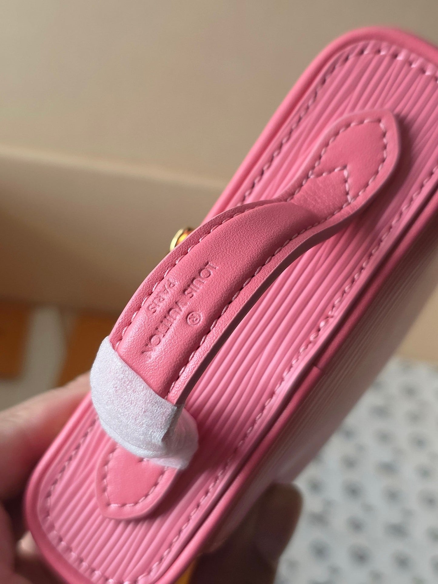 LV Nice Beauty Makeup Bag Pink Monogram 275216