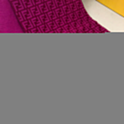 FF 180 CM SCRAF IN MAGENTA PURPLE CASHMERE AND WOOL