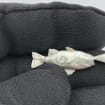 Ocean Whisper Fish Urn Necklace – 925 Sterling Silver Memorial Ash Pendant (27 mm)