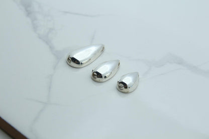 Teardrop Urn Necklace – 925 Sterling Silver Memorial Ash Pendant (16,20,26 mm)