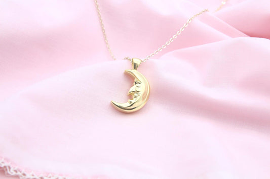 Lunar Muse Memorial Urn Necklace – 925 Sterling Silver Ash Pendant with Optional Engraving (16.5 mm)