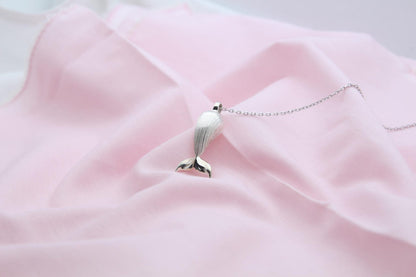 Ocean Guardian Urn Necklace – 925 Sterling Silver Ash Pendant with Optional Engraving (23 mm)