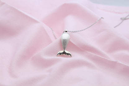 Ocean Guardian Urn Necklace – 925 Sterling Silver Ash Pendant with Optional Engraving (23 mm)