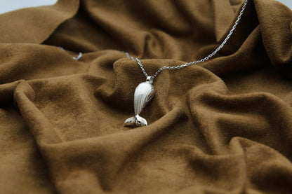 Ocean Guardian Urn Necklace – 925 Sterling Silver Ash Pendant with Optional Engraving (23 mm)