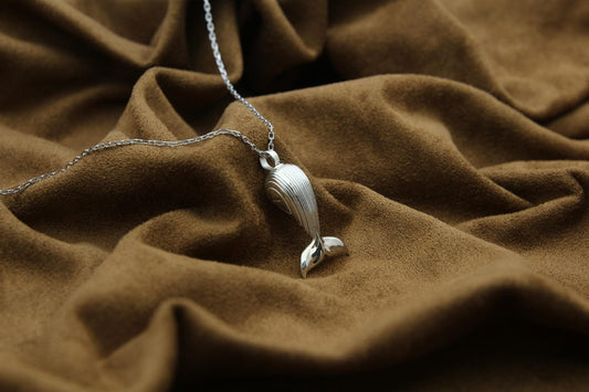 Ocean Guardian Urn Necklace – 925 Sterling Silver Ash Pendant with Optional Engraving (23 mm)