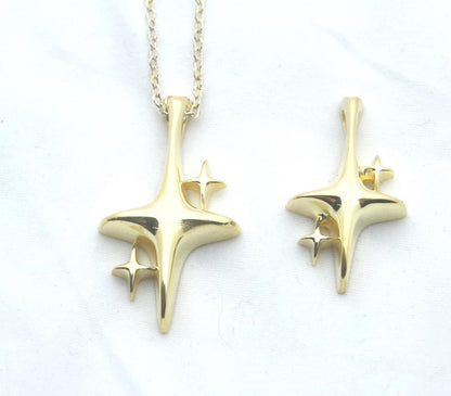 Eternal Polaris Urn Necklace – 925 Sterling Silver North Star Memorial Ash Pendant (26 mm & 32 mm)