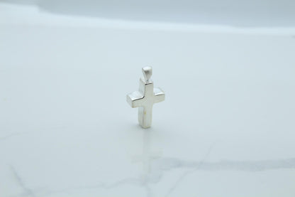 Cross Urn Necklace – 925 Sterling Silver Memorial Ash Pendant with Optional Engraving