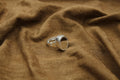 Unisex Oval Urn Ring – 925 Sterling Silver Memorial Ash Ring (15 × 12 mm)