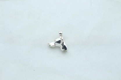 Doberman Urn Necklace – 925 Sterling Silver Dog Ash Pendant