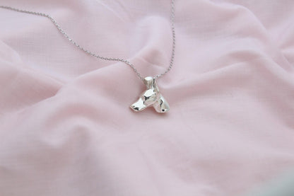 Doberman Urn Necklace – 925 Sterling Silver Dog Ash Pendant