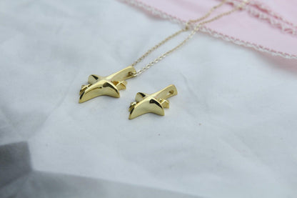 Eternal Polaris Urn Necklace – 925 Sterling Silver North Star Memorial Ash Pendant (26 mm & 32 mm)