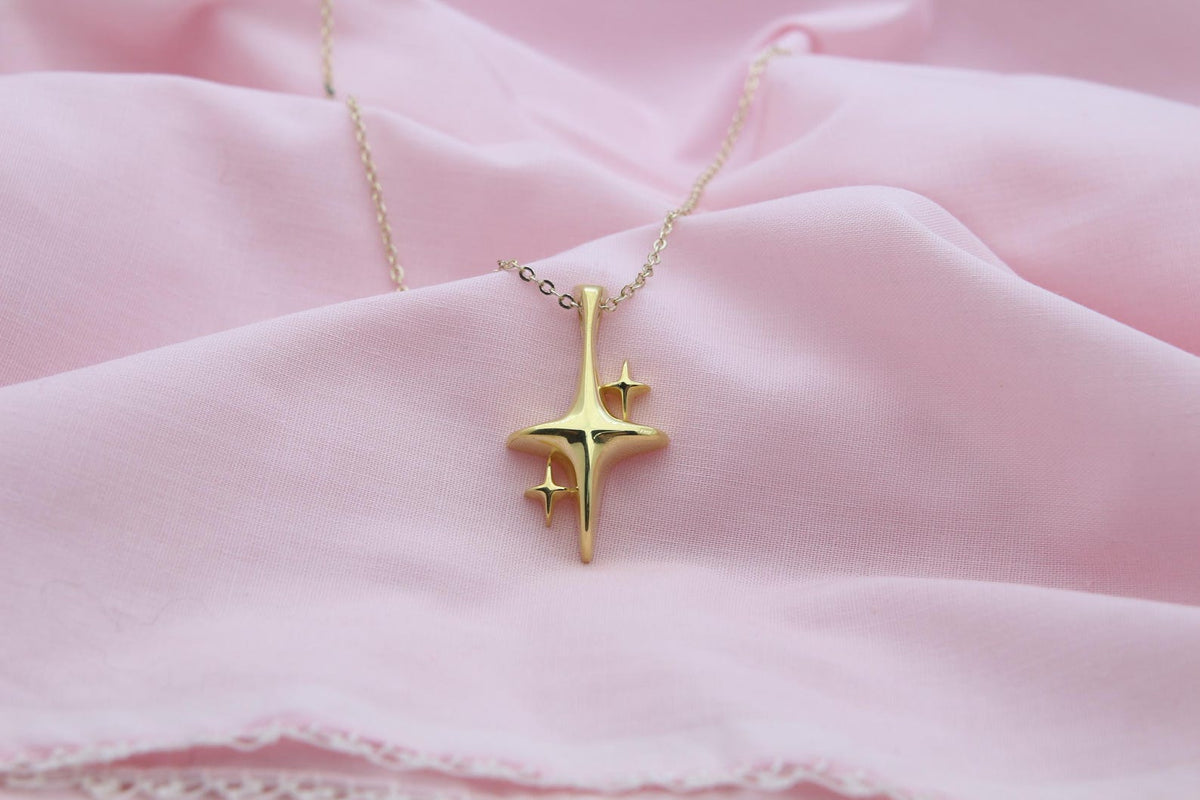 Eternal Polaris Urn Necklace – 925 Sterling Silver North Star Memorial Ash Pendant (26 mm & 32 mm)