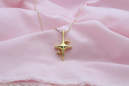 Eternal Polaris Urn Necklace – 925 Sterling Silver North Star Memorial Ash Pendant (26 mm & 32 mm)