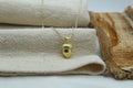 Autumn Acorn Memorial Urn Necklace – 925 Sterling Silver Ash Holder Pendant (13.5 mm) • Engravable