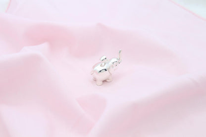 Elephant Soul Memorial Urn Necklace – 925 Sterling Silver Ash Pendant with Optional Engraving (20 mm)