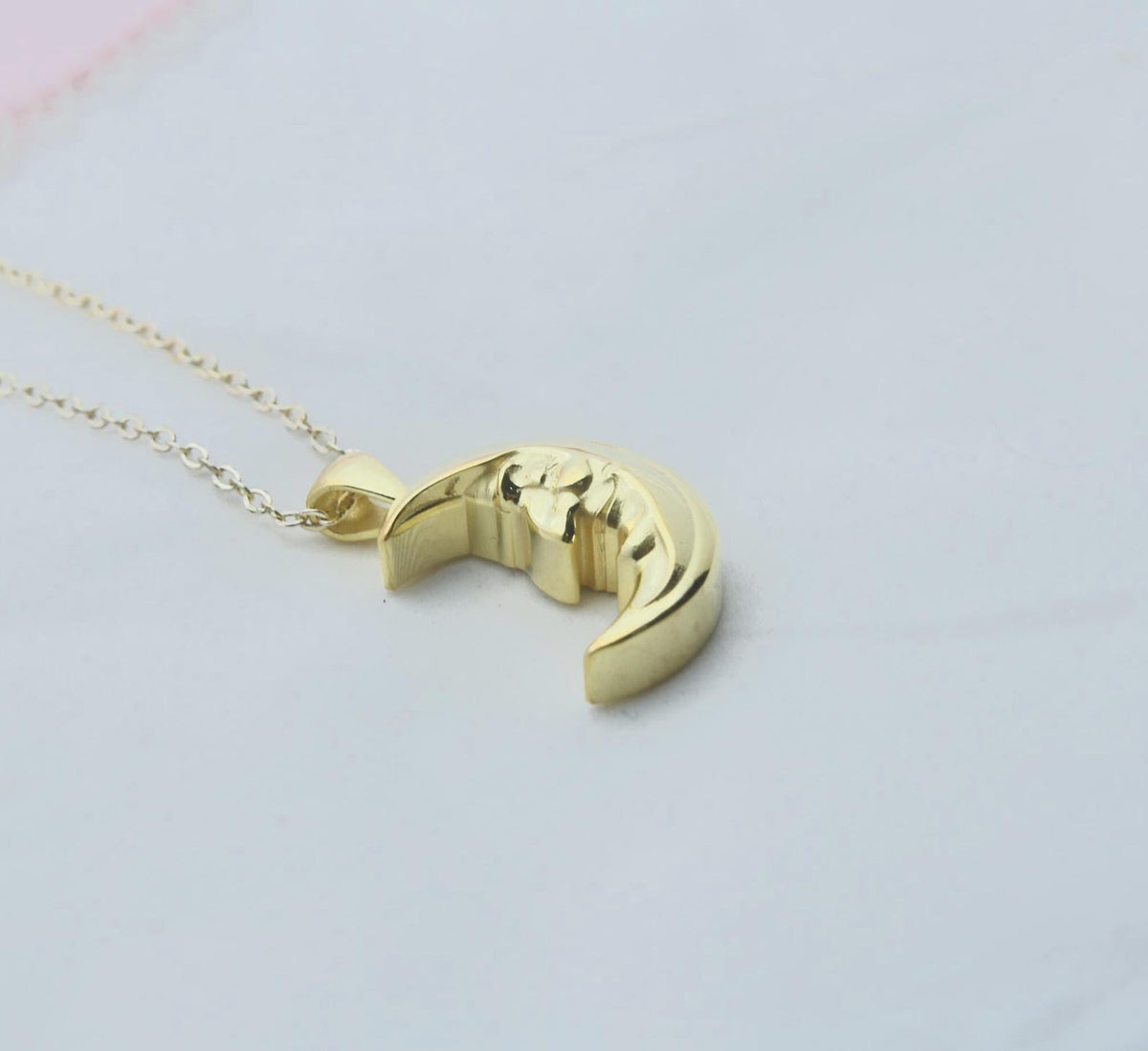 Lunar Muse Memorial Urn Necklace – 925 Sterling Silver Ash Pendant with Optional Engraving (16.5 mm)