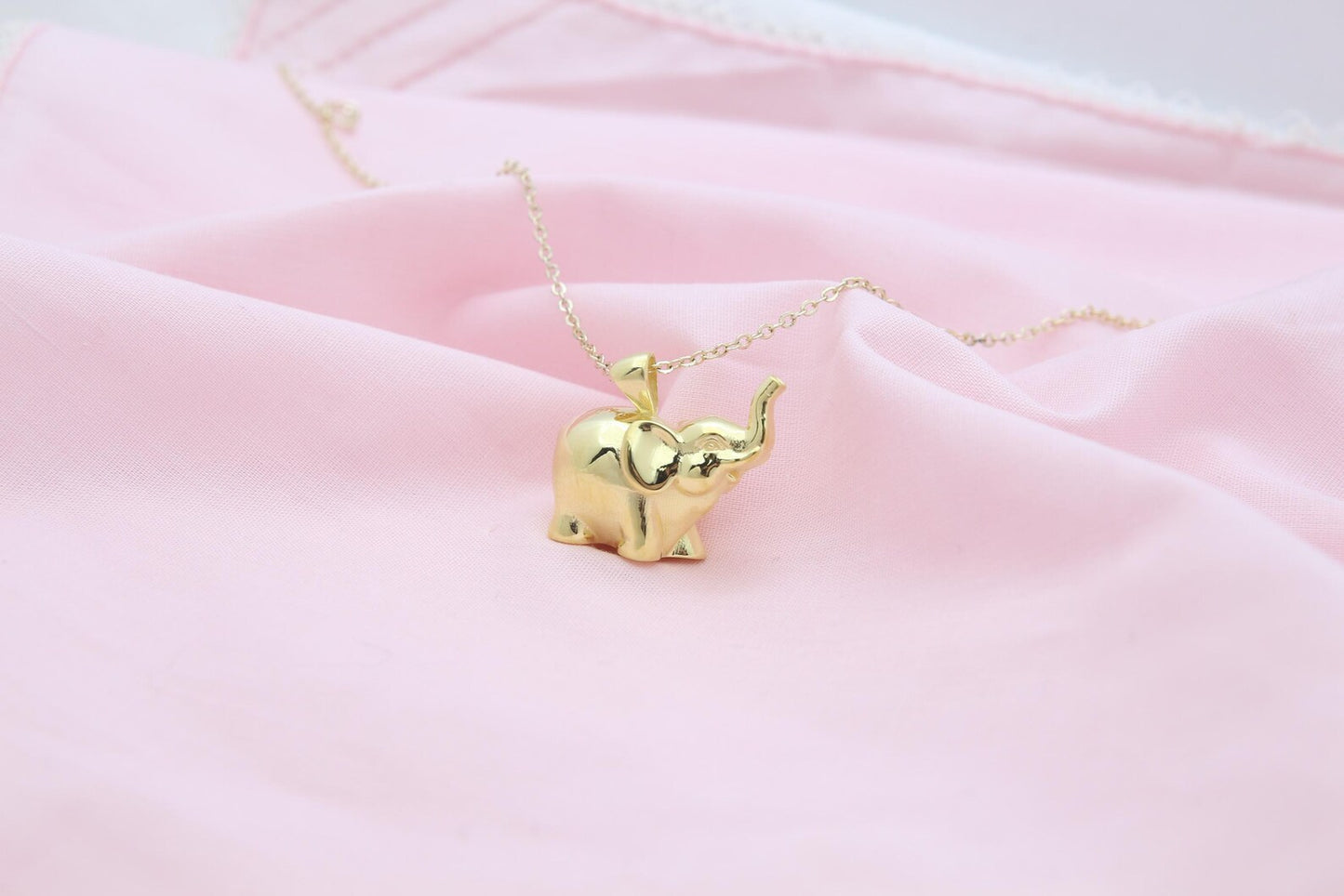 Gentle Elephant Tribute Urn Necklace – 925 Sterling Silver Memorial Ash Pendant with Optional Engraving (20 mm)