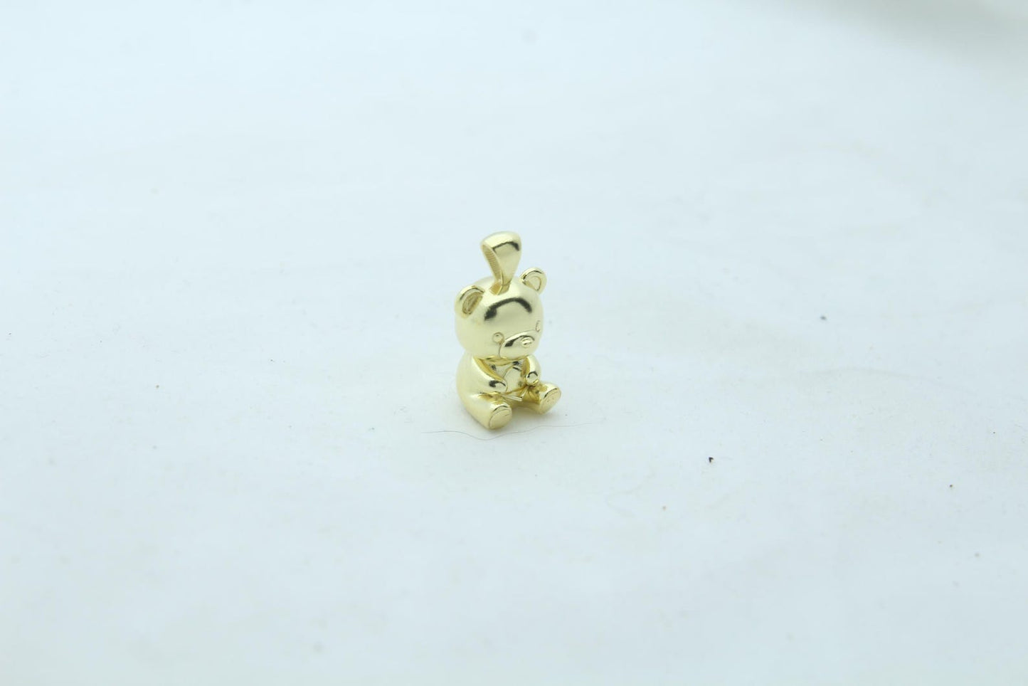 Bear Urn Necklace – 925 Sterling Silver Memorial Ash Pendant (18 mm)