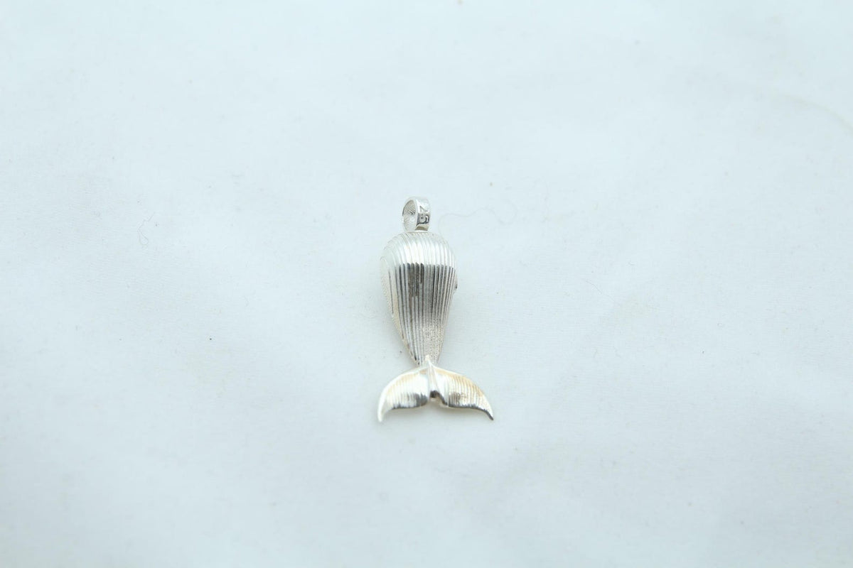 Ocean Guardian Urn Necklace – 925 Sterling Silver Ash Pendant with Optional Engraving (23 mm)