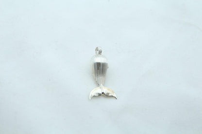Ocean Guardian Urn Necklace – 925 Sterling Silver Ash Pendant with Optional Engraving (23 mm)