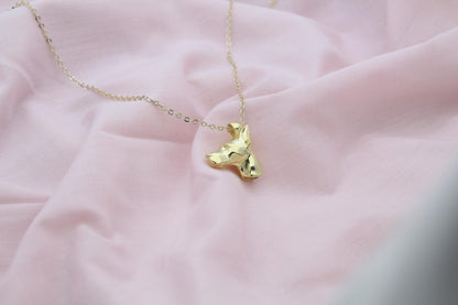 Doberman Spirit Urn Necklace – 925 Sterling Silver Dog Memorial Ash Pendant (17 mm)