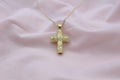 Celtic Cross Heritage Urn Necklace – 925 Sterling Silver Memorial Ash Pendant (24 mm)