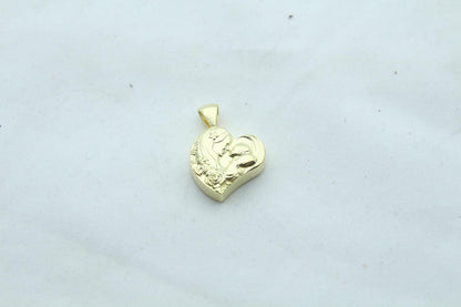 Eternal Bond Mother & Child Urn Necklace – 925 Sterling Silver Heart Ash Pendant (16 mm)