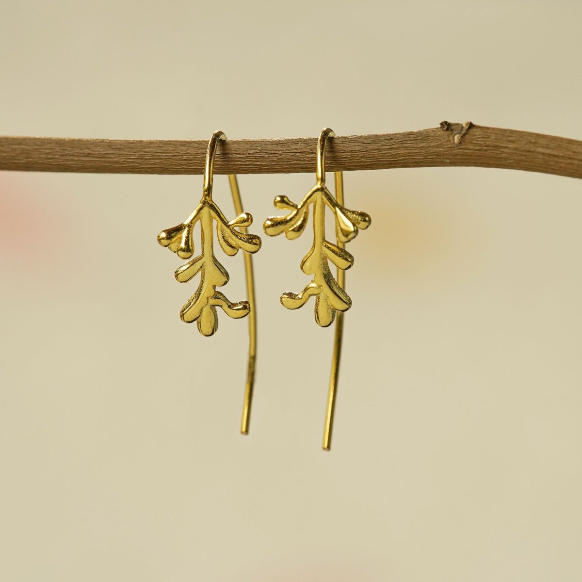 Olive Branch Earrings
