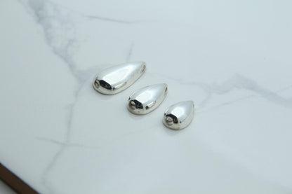 Teardrop Urn Necklace – 925 Sterling Silver Memorial Ash Pendant (16,20,26 mm)