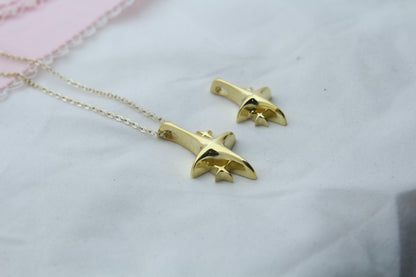 Eternal Polaris Urn Necklace – 925 Sterling Silver North Star Memorial Ash Pendant (26 mm & 32 mm)