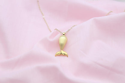 Whale Spirit Memorial Urn Necklace – 925 Sterling Silver Ash Pendant with Optional Engraving (23 mm)