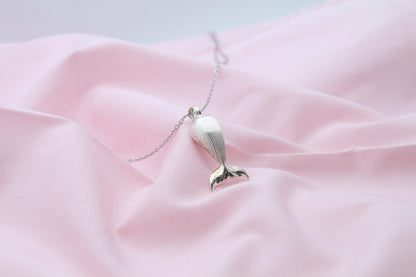 Ocean Guardian Urn Necklace – 925 Sterling Silver Ash Pendant with Optional Engraving (23 mm)