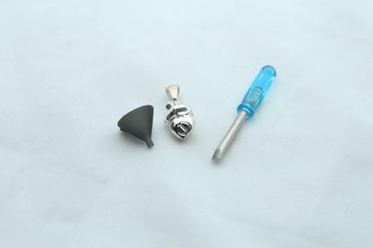 Anatomic Heart Memorial Urn Necklace – 925 Sterling Silver Anatomical Ash Pendant with (15 mm)