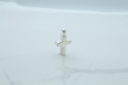 Cross Urn Necklace – 925 Sterling Silver Memorial Ash Pendant with Optional Engraving