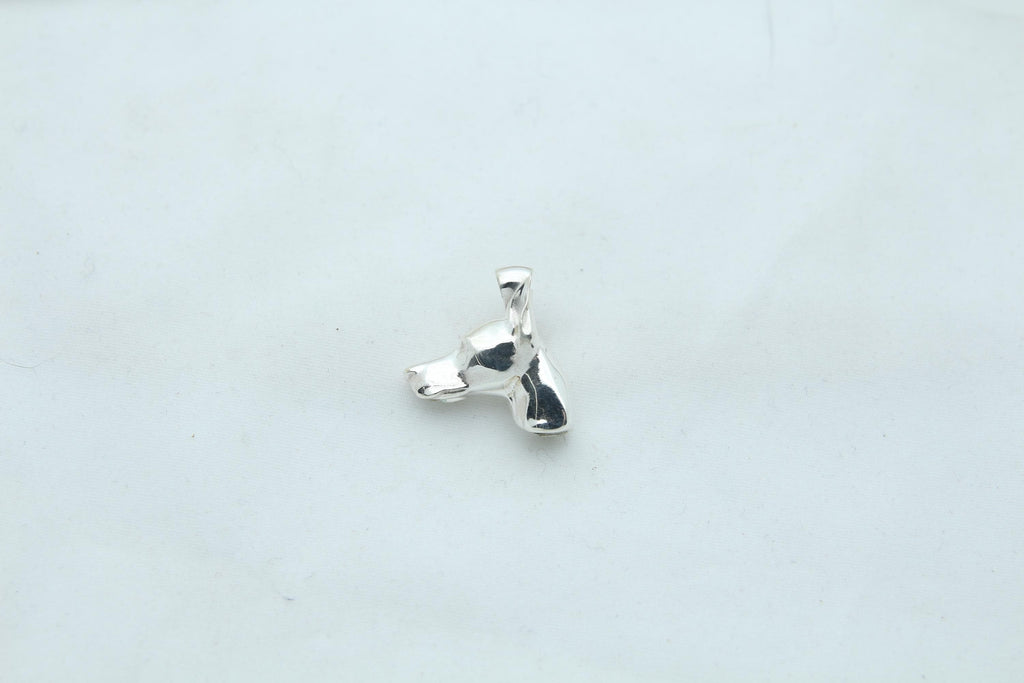 Doberman Urn Necklace – 925 Sterling Silver Dog Ash Pendant