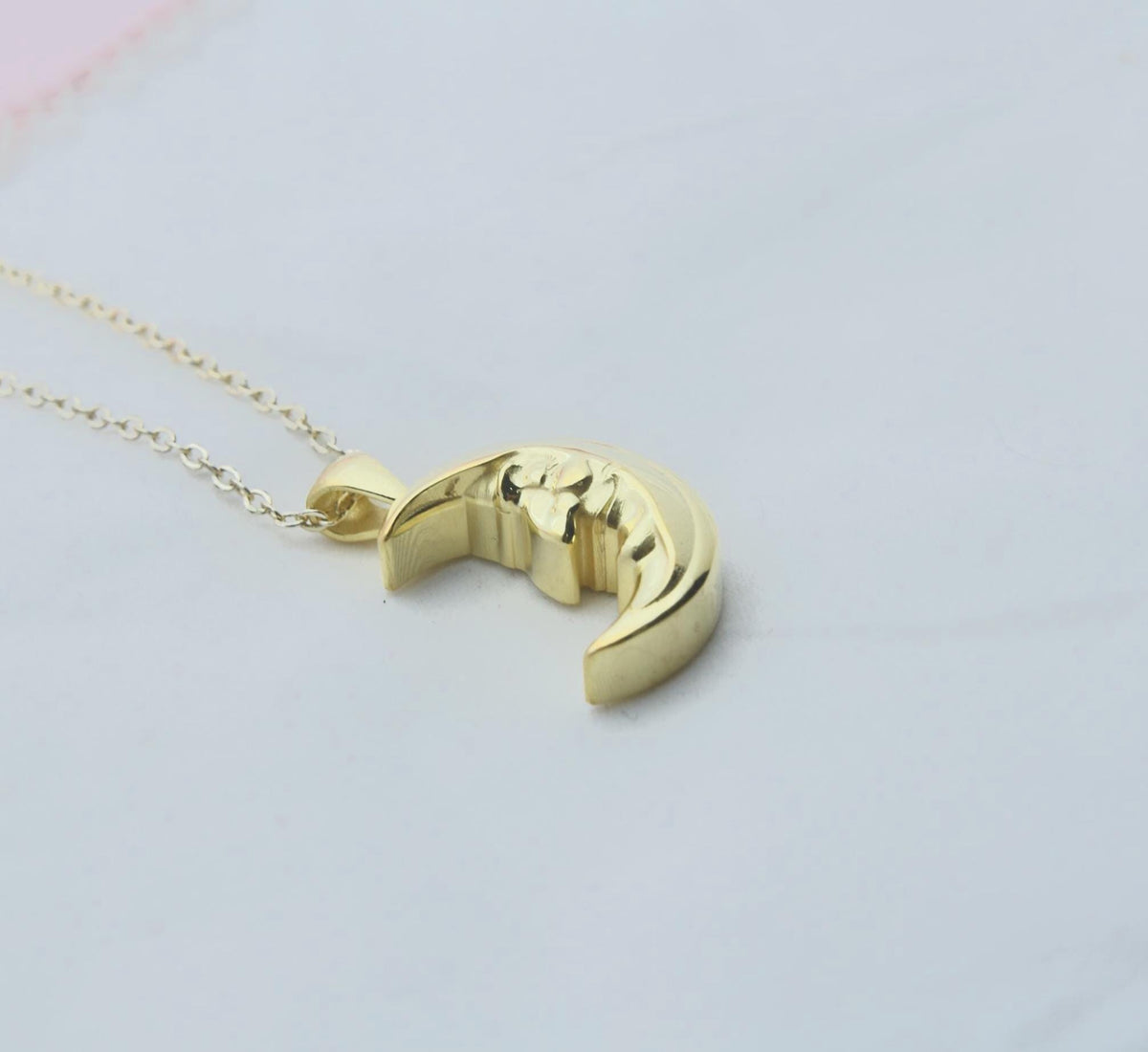 Lunar Muse Memorial Urn Necklace – 925 Sterling Silver Ash Pendant with Optional Engraving (16.5 mm)