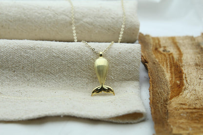Whale Spirit Memorial Urn Necklace – 925 Sterling Silver Ash Pendant with Optional Engraving (23 mm)