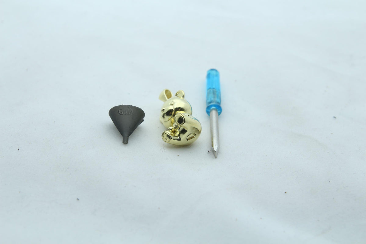 Bear Urn Necklace – 925 Sterling Silver Memorial Ash Pendant (18 mm)