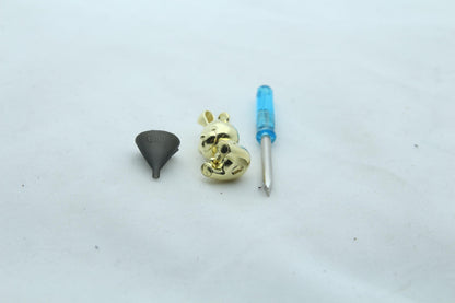 Bear Urn Necklace – 925 Sterling Silver Memorial Ash Pendant (18 mm)