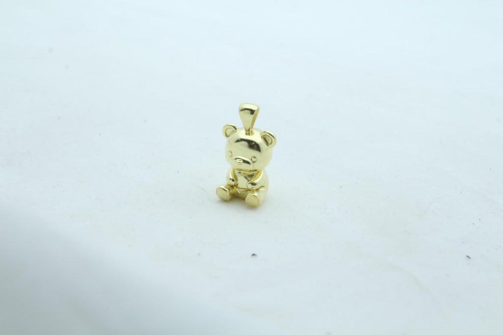 Bear Urn Necklace – 925 Sterling Silver Memorial Ash Pendant (18 mm)