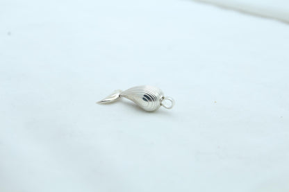 Ocean Guardian Urn Necklace – 925 Sterling Silver Ash Pendant with Optional Engraving (23 mm)