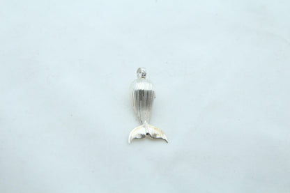 Ocean Guardian Urn Necklace – 925 Sterling Silver Ash Pendant with Optional Engraving (23 mm)