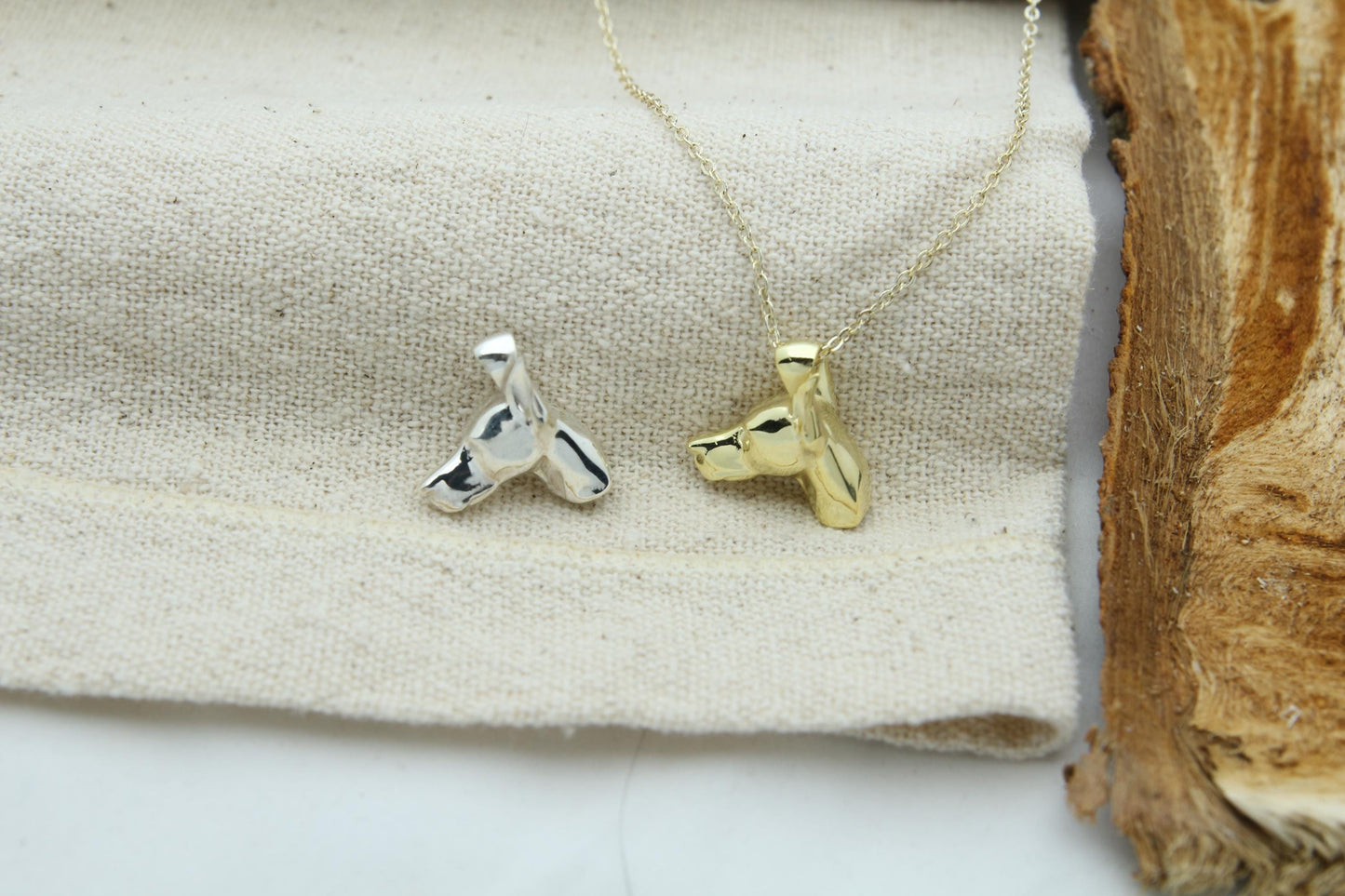 Doberman Urn Necklace – 925 Sterling Silver Dog Ash Pendant
