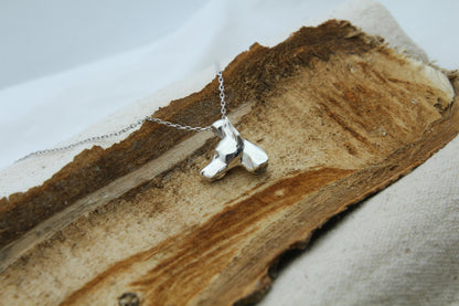 Doberman Urn Necklace – 925 Sterling Silver Dog Ash Pendant